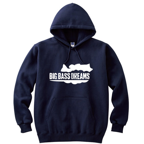 【11月末発送】【BIG BASS DREAMS】 PARKA BigBassDreams NAVY